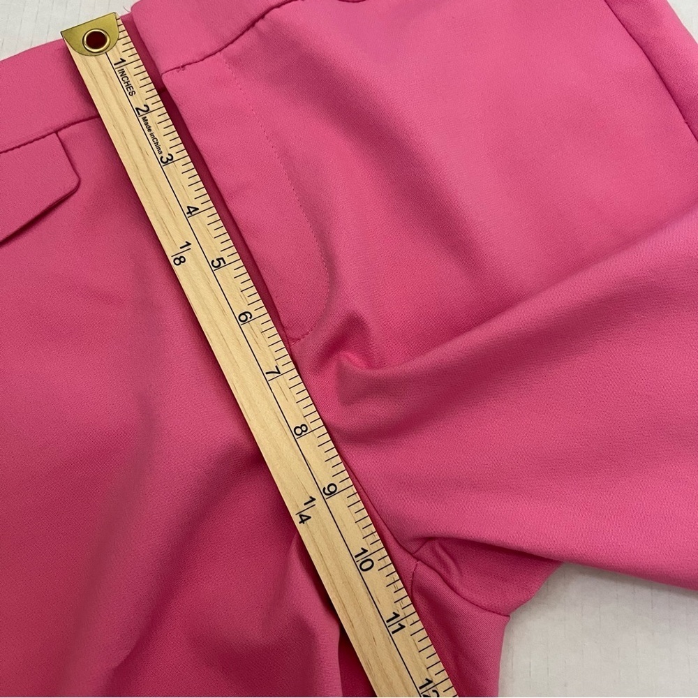 NWT Zara Pink High Rise Cropped Kick Flare Pants Trousers Large - Picture 15 of 16